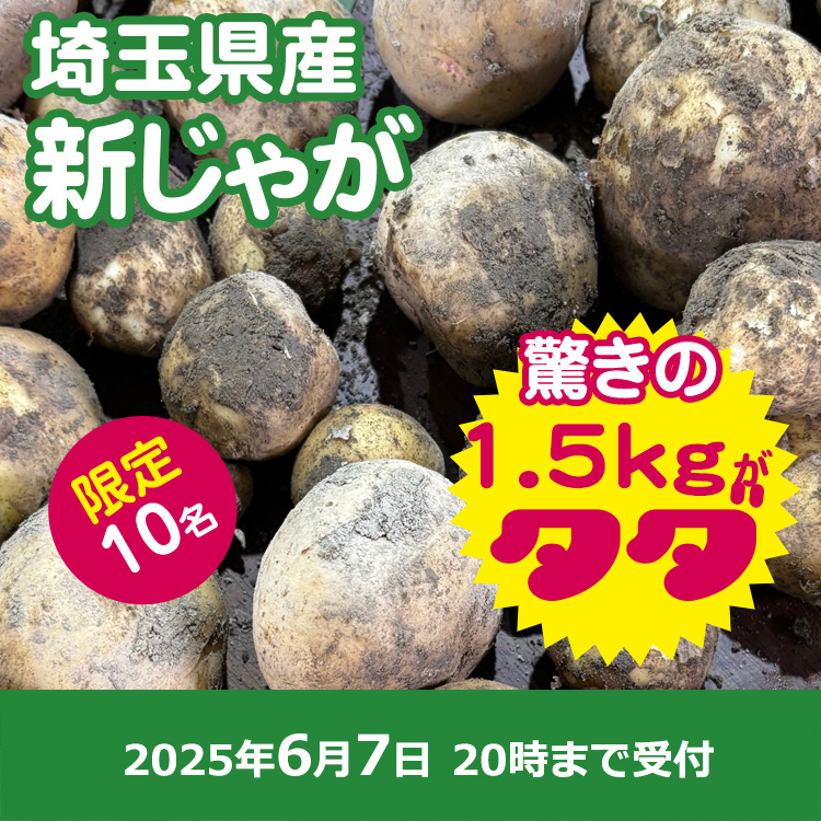 【プレゼント】新じゃが