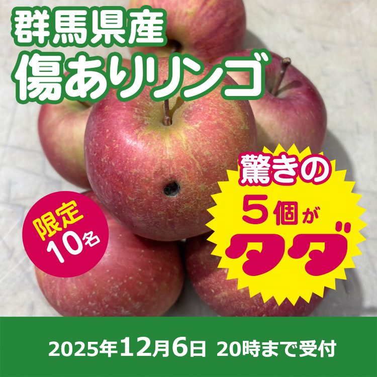 【プレゼント】リンゴ5個