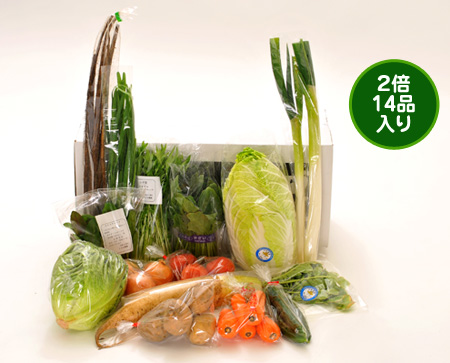 【Wセット】7品目×2倍で14品(関東・東北・中部・関西の方)